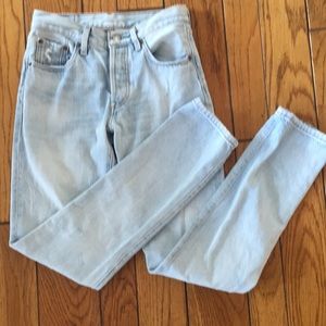 Levi’s 501 button fly jeans size 24x32